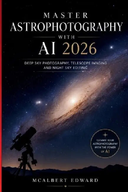 Master Astrophotography with AI 2026: Deep Sky Photography, Telescope Imaging and Night Sky Editing by McAlbert Edward