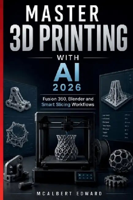 Master 3D Printing with AI 2026: Fusion 360, Blender and Smart Slicing Workflows by McAlbert Edward