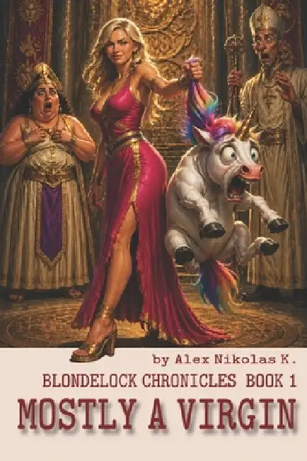 Mostly a Virgin: A Sarcastic Military Fantasy Comedy Adventure by Alex Nikolas K