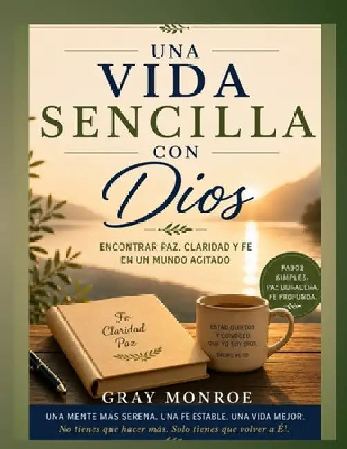 Una vida sencilla con Dios: Encontrar paz, claridad y fe en un mundo ajetreado. by Gray Monroe