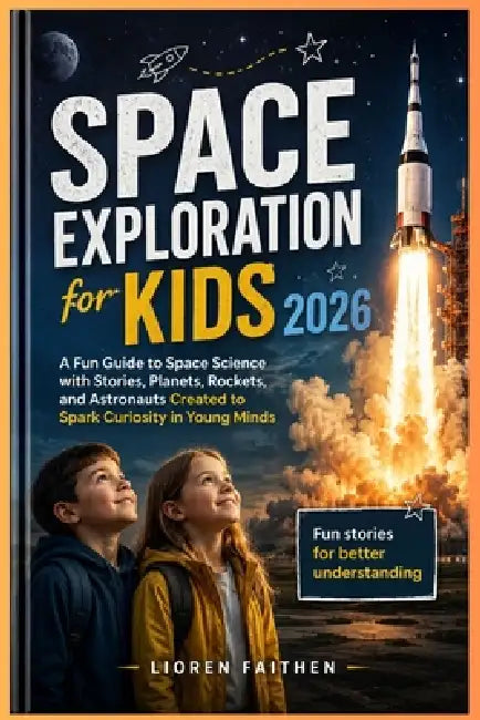 Space Exploration for Kids 2026: A Fun Guide to Space Science with Stories, Planets, Rockets, and Astronauts Created to Spark Curiosity in Young Minds by Lioren Faithen