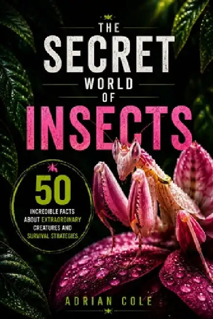 The Secret World of Insects: 50 Incredible Facts About Extraordinary Creatures and Survival Strategies by A. Sunot, Adrian Cole