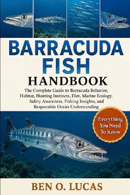 Barracuda Fish Handbook: The Complete Guide to Barracuda Behavior, Habitat, Hunting Instincts, Diet, Marine Ecology, Safety Awareness, Fishing Insight by Ben O. Lucas