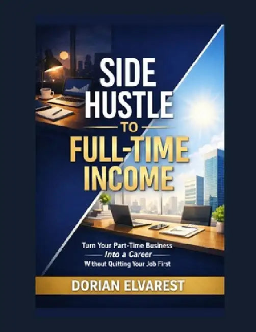 Side Hustle to Full-Time Income: Turn Your Part-Time Business Into a Career Without Quitting Your Job First by Dorian Elvarest