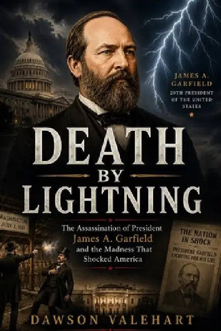 Death by Lightning: The Assassination of President James A. Garfield and the Madness That Shocked America by Dawson Valehart