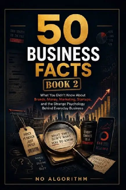 50 Business Facts: What You Didn't Know About Brands, Money, Marketing, Startups, and the Strange Psychology Behind Everyday Business by No Algorithm