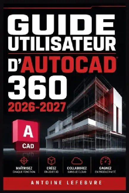 Guide Utilisateur d'Autocad 360 2026 2027: Un manuel de parcours structuré et détaillé pour une utilisation quotidienne et un succès à long terme. by Antoine Lefebvre
