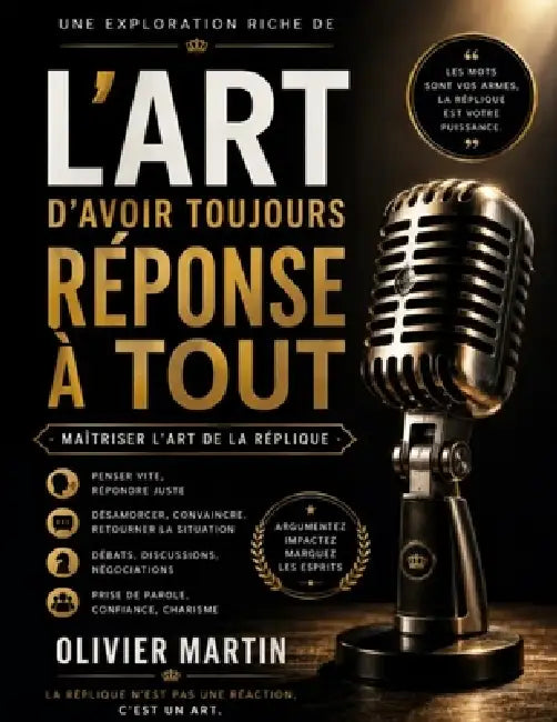 Une exploration riche de L'art d'avoir toujours réponse à tout de Corentin Eveno: Maîtriser l'art de la réplique by Olivier Martin