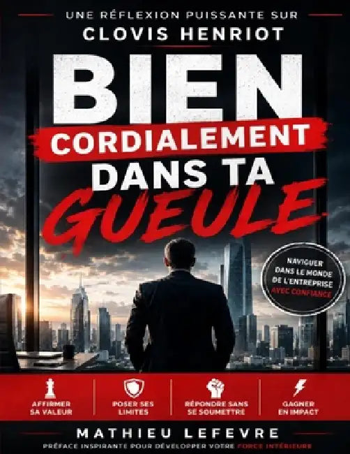 Une réflexion puissante sur Bien cordialement dans ta gueule de Clovis Henriot: Naviguer dans le monde de l'entreprise avec confiance by Mathieu LeFevre