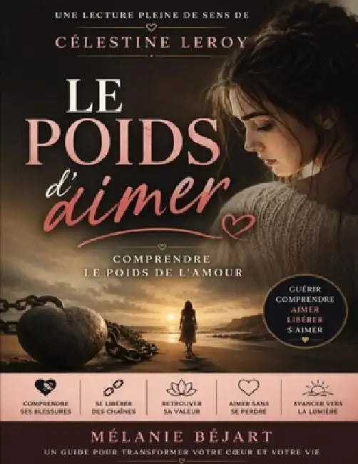Une lecture pleine de sens de Le poids d'aimer de Célestine Leroy: Comprendre le poids de l'amour by Mélanie Béjart