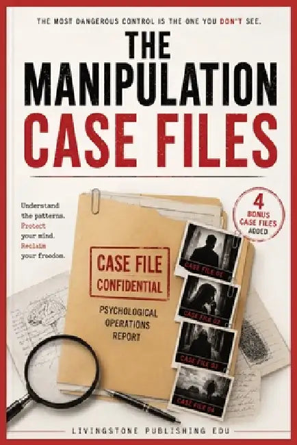 The Manipulation Case Files by Livingstone Publishing EDU 4 Bonus Case files Added: Inside the Hidden Behaviour Patterns People Miss Until It's Too La by Livingstone Publishing