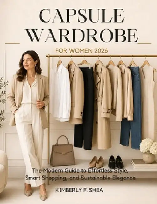 capsule wardrobe for women 2026: The Modern Guide to Effortless Style, Smart Shopping, and Sustainable Elegance by Kimberly F. Shea