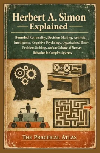 Herbert A. Simon Explained: Bounded Rationality, Decision-Making, Artificial Intelligence, Cognitive Psychology, Organizational Theory, Problem Solvin by The Practical Atlas