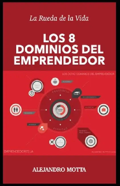 Los 8 Dominios del Emprendedor: La Rueda de la Vida Aplicada al Emprendedor by Alejandro Fabricio Motta