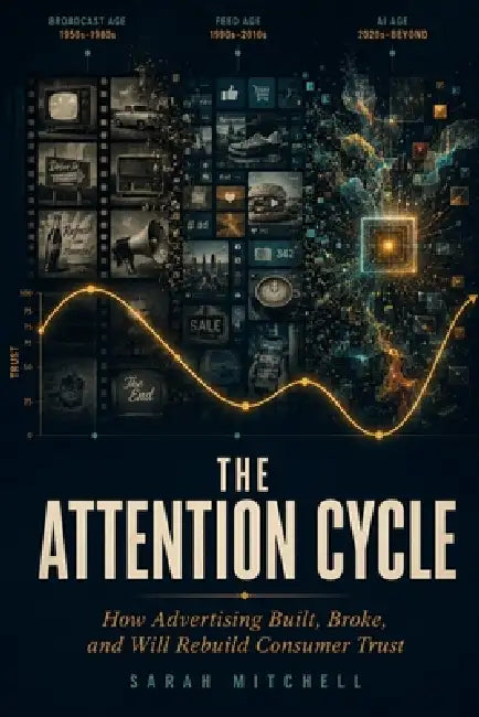 The Attention Cycle: How Advertising Built, Broke, and Will Rebuild Consumer Trust by Sarah Mitchell
