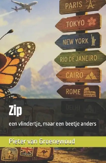Zip: een vlindertje, maar een beetje anders by Pieter Van Groenewoud