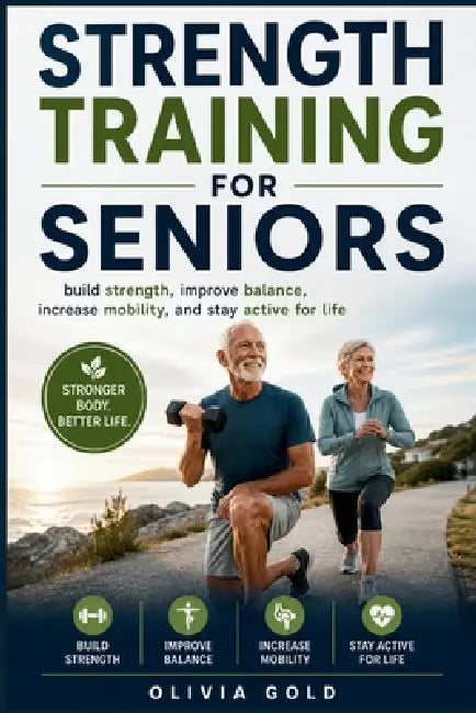 Strength Training For Seniors: build strength, improve balance, increase mobility, and stay active for life by Olivia Gold