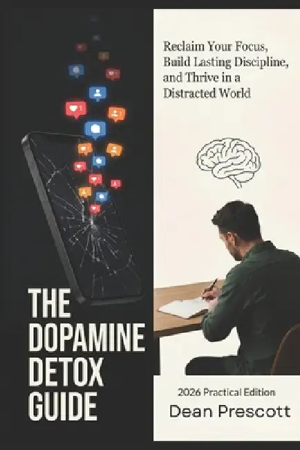 The Dopamine Detox Guide: Reclaim Your Focus, Build Lasting Discipline, and Thrive in a Distracted World by Dean Prescott