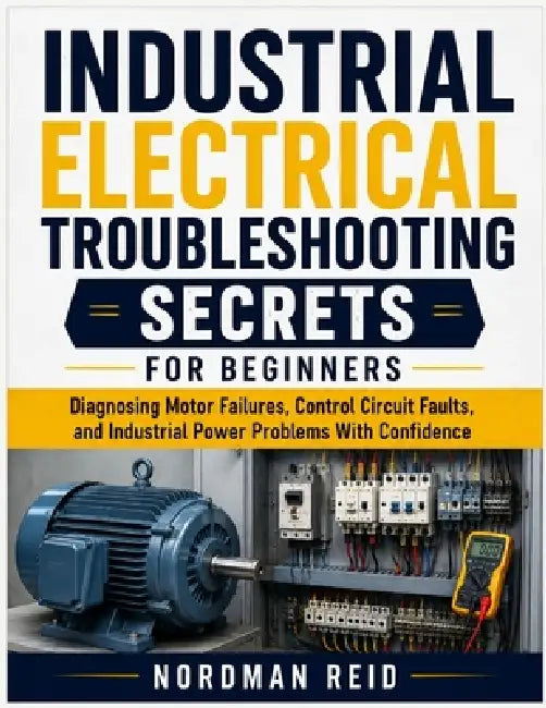 Industrial Electrical Troubleshooting Secrets For Beginners: Diagnosing Motor Failures, Control Circuit Faults, and Industrial Power Problems With Con by Nordman Reid