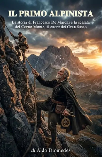 Il Primo Alpinista: La storia di Francesco De Marchi e la scalata del Corno Monte, il cuore del Gran Sasso by Mauro Nicastri, Aldo Diomedes