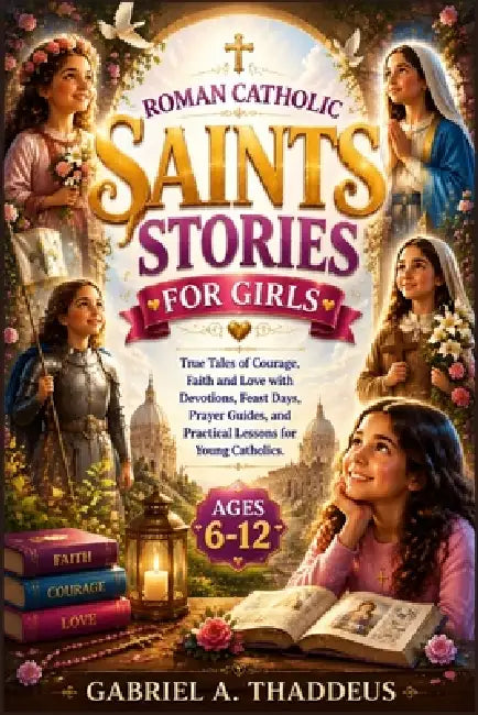 Roman Catholic Saints Stories for Girls: True Tales of Courage, Faith and Love with Devotions, Feast Days, Prayer Guides, and Practical Lessons for Yo by Gabriel A. Thaddeus