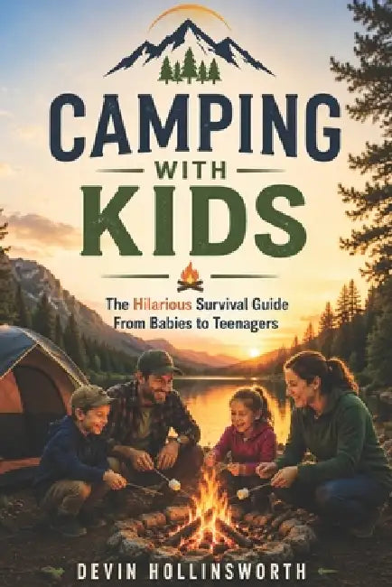 Camping With Kids: The Hilarious Survival Guide From Babies to Teenagers with Camping Hacks and Family Adventures by Devin Hollinsworth