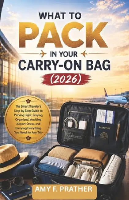 What to Pack in Your Carry-On Bag (2026): The Smart Traveler's Step-by-Step Guide to Packing Light, Staying Organized, Avoiding Airport Stress, and Ca by Amy F. Prather