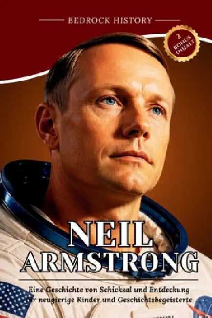 Neil Armstrong: Eine Geschichte von Schicksal und Entdeckung für neugierige Kinder und Geschichtsbegeisterte by Bedrock History