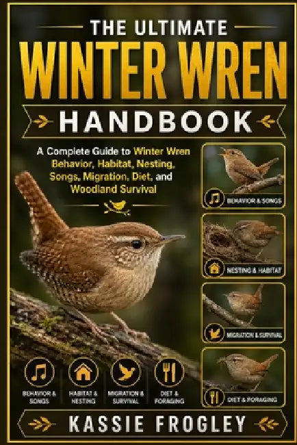 The Ultimate Winter Wren Handbook: A Complete Guide to Winter Wren Behavior, Habitat, Nesting, Songs, Migration, Diet, and Woodland Survival by Kassie Frogley