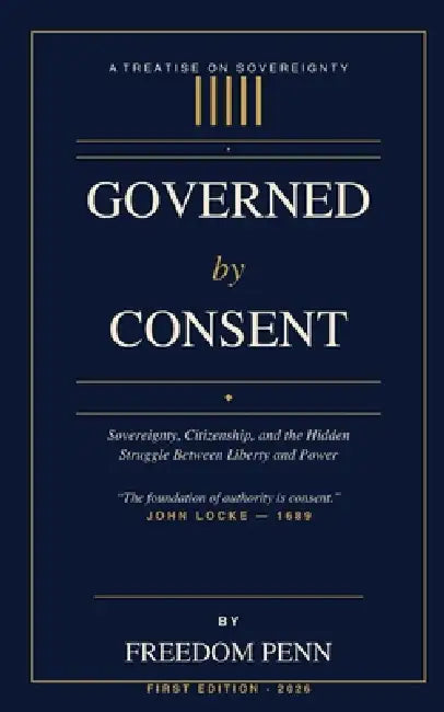 Governed by Consent: Sovereignty Citizenship and the Hidden Struggle Between Liberty and Power by Freedom Penn