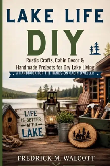 Lake Life DIY: Rustic Crafts, Cabin Decor & Handmade Projects for Dry Lake Living A Handbook for the Hands-On Cabin Dweller by Fredrick M. Walcott