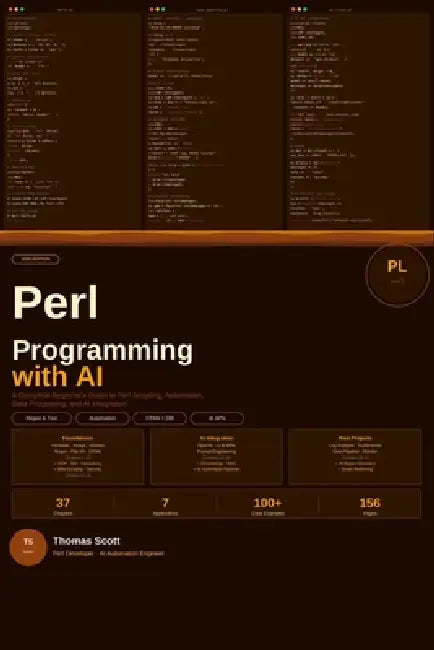 Perl Programming with AI: A Complete Beginner's Guide to Perl Scripting, Automation, Data Processing, and AI Integration by Thomas Scott