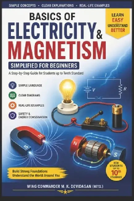 Basics of Electricity and Magnetism: Simplified for Beginners by M. K. Devidasan