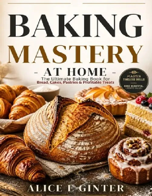 Baking Mastery at Home: The Ultimate Baking Book for Bread, Cakes, Pastries & Profitable Treats by Alice E. Ginter