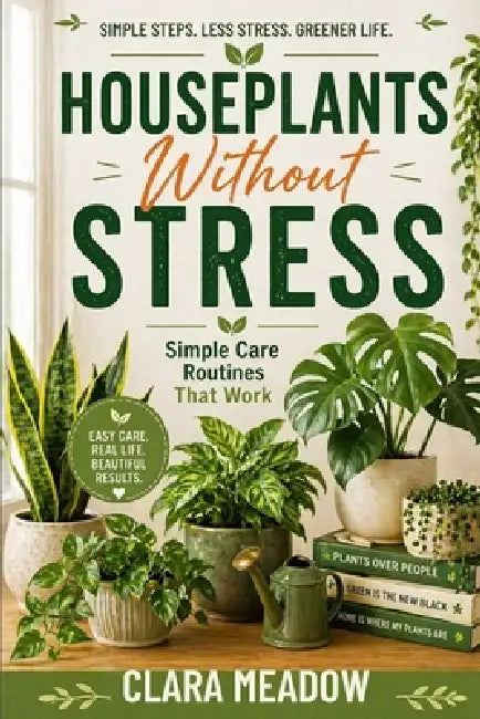 Houseplants Without Stress: Simple Care Routines That Work by Clara Meadow