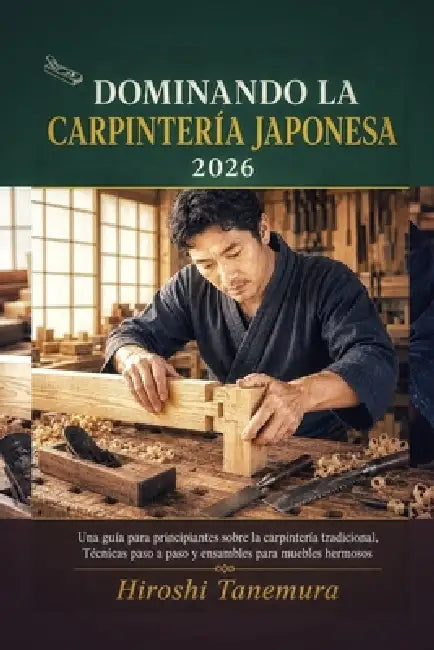Dominando la carpintería japonesa 2026: Una guía para principiantes sobre la carpintería tradicional, Técnicas paso a paso y ensambles para muebles he by Hiroshi Tanemura