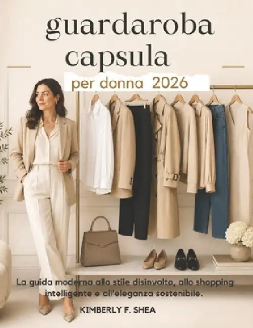 guardaroba capsula per donna 2026: La guida moderna allo stile disinvolto, allo shopping intelligente e all'eleganza sostenibile by Kimberly F. Shea, Kimberly F. Shea
