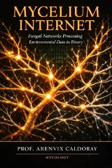 Mycelium Internet: Fungal Networks Processing Environmental Data in Binary by Prof Arenvix Caldoray