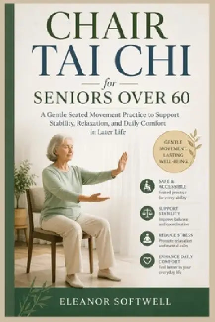 Chair Tai Chi for Seniors Over 60: A Gentle Seated Movement Practice to Support Stability, Relaxation, and Daily Comfort in Later Life by Eleanor Softwell