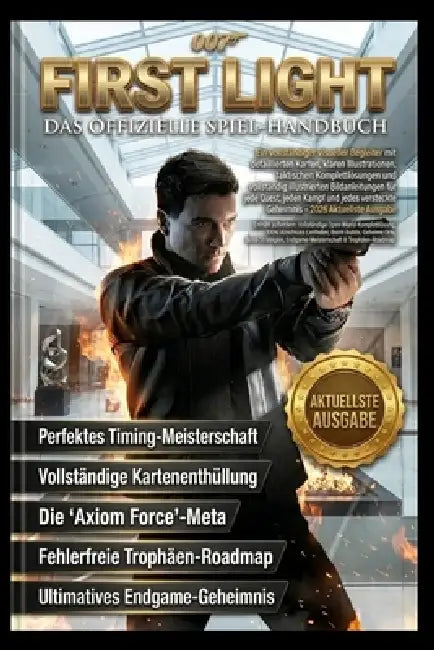 007 First Light: DER OFFIZIELLE SPIELLEITFADEN Vollständige Schritt-für-Schritt-Lösung mit allen Missionen, fortgeschrittenen Schleich- und Kampftechn by Axiom Arc Aw Publishing