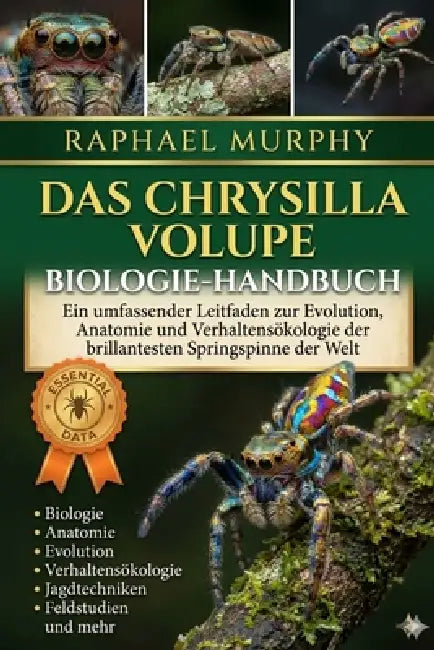Das Chrysilla Volupe Biologie-Handbuch: Ein umfassender Leitfaden zur Evolution, Anatomie und Verhaltensökologie der brillantesten Springspinne der We by Raphael Murphy