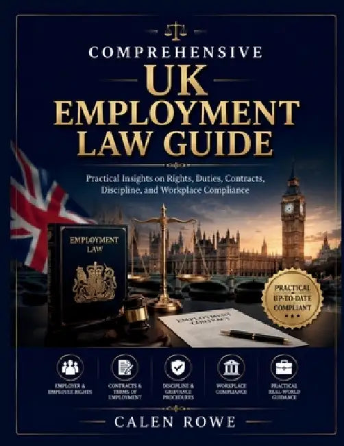 Comprehensive UK Employment Law Guide: "Practical Insights on Rights, Duties, Contracts, Discipline, and Workplace Compliance" by Calen Rowe