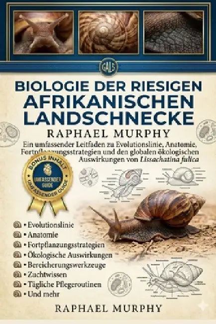 Biologie Der Riesigen Afrikanischen Landschnecke: Ein umfassender Leitfaden zu Evolutionslinie, Anatomie, Fortpflanzungsstrategien und den globalen ök by Raphael Murphy