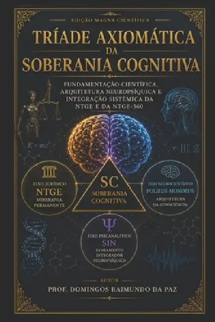 Tríade Axiomática Da Soberania Cognitiva: Fundamentação Científica, Arquitetura Neuropsíquica e Integração Sistêmica da NTGE e da NTGE-360 by Domingos Raimundo Da Paz