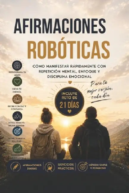 Afirmaciones Robóticas: Cómo manifestar rápidamente con repetición mental, enfoque y disciplina emocional by Nory G