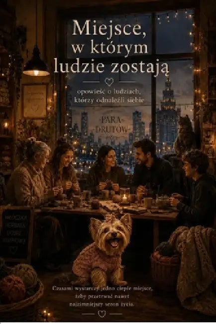 Para Drutów. Miejsce, w którym ludzie zostają: Powieśc o pracowni wlóczki, cieplej Warszawie i ludziach, którzy wracają sercem szybciej by Para Drutów