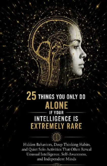 25 Things You Only Do Alone If Your Intelligence Is Extremely Rare: Hidden Behaviors, Deep Thinking Habits, and Quiet Solo Activities That Often Revea by Ryan Taylor