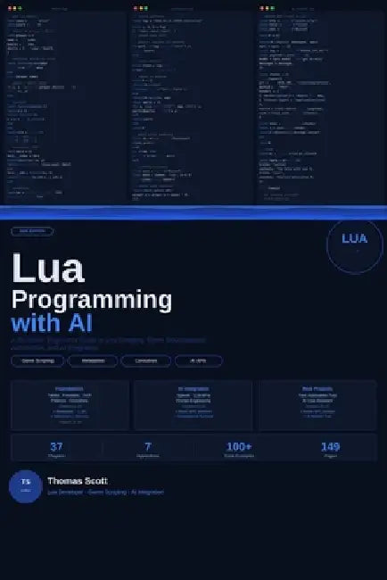 Lua Programming with AI: A Complete Beginner's Guide to Lua Scripting, Game Development, Automation, and AI Integration by Thomas Scott