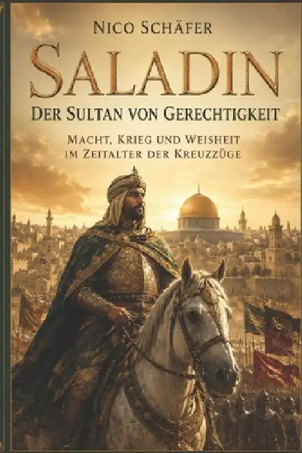 Saladin - Der Sultan von Gerechtigkeit: Macht, Krieg und Weisheit im Zeitalter der Kreuzzüge by Nico Schäfer