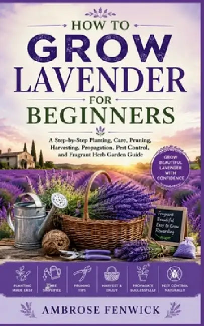 How to Grow Lavender for Beginners: A Step-by-Step Planting, Care, Pruning, Harvesting, Propagation, Pest Control, and Fragrant Herb Garden Guide by Ambrose Fenwick